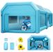 Latios Cabine de pulvérisation gonflable - Cabine de peinture - 6 x 3 x 2,5 m - Bleu