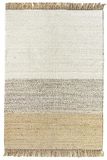 HAMID - Tapijt van jute, 100% natuurlijke jutevezel, zacht tapijt, handgeweven, voor woonkamer, eetkamer, slaapkamer, hal, ingang, (D2, 230 x 160 cm)