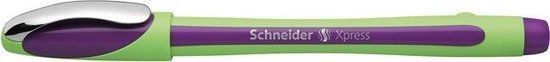 Schneider Schrijfwaren Schneider Xpress Fineliner 0.8mm Violet Doos met 10 stuks