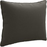 vidaXL - 1-Delig - Rugkussen - PUTTEN - 100% - Polyester - Antraciet