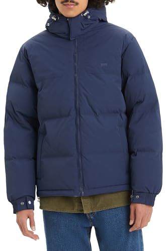 Levi's Rockridge Short Puffer Jacket - Men's - Dress Blue - M