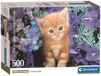 Clementoni - Puzzle - 500 pièces - Chat rouge - Puzzle pour adultes - High Quality Collection