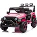 Voiture Électrique Pour Enfants 1-8 Ans 12 V, 7 Ah - 3 Vitesses Et 2 Modes - Télécommande 2,4 Ghz - Lumières Led Et Musique/sans Fil - Ceinture De Sécurité Et Portes Verrouillables E