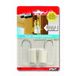 BRINOX b78300b - schokdemper voor deuren en ramen, 7 x 4,4 x 4,2 cm, wit