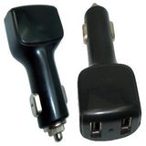 COMUTECH 851305 sigarettenaansteker-oplader met dubbele USB-aansluiting