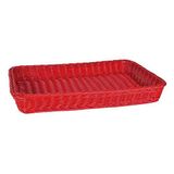 Stock Cash dienblad Pp Gn 1/1, rood, 53 x 32,5 x 6,5 cm