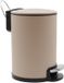 douceur METALINE Badkamerafvalemmer met stille sluiting, 3 l, beige
