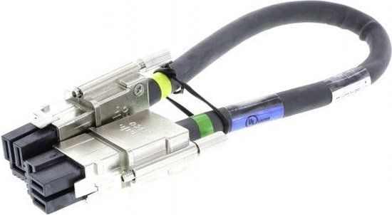 Cisco CAB-SPWR-30CM= - Netwerkkabel - 0.30 m - Zwart