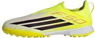 Adidas Performance F50 League Laceless Turf Voetbalschoenen Kinderen Geel Maat 28