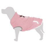 Arquivet Hondenfleece, elastisch, roze, "Ararat", XS, 20 cm, bescherming tegen kou, fleece voor honden