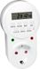 EcoSavers Programmateur horaire numérique - 20 moments de commutation programmables - Blanc