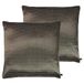 Prestigious Textiles Emboss Metallic Polyester Gevuld Kussen - Twin Pack, 55 x 55cm