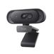 Trust Ovala Webcam 2K QHD, Microfoon Ruisonderdrukking Privacy Cover, Zwart | Vaste Focus 30 FPS, 75° Gezichtsveld, Web Camera USB-C/USB-A, Web Cam PC Computer Laptop Windows Mac Teams Zoom