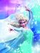 Komar Disney Wandafbeelding Frozen 2 ELSA Action | Kinderkamer, Babykamer, Decoratie, Kunstdruk | zonder lijst | WB075-30x40 | Grootte: 30 x 40 cm (breedte x hoogte)