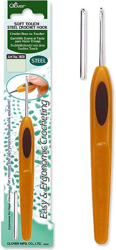 Clover Soft Touch Haaknaald - 0,6 mm
