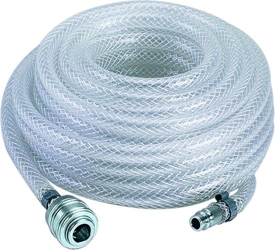 Einhell Hogedrukslang 10m 15 bar Wit