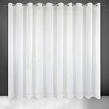 Eurofirany Lucy Serie - Witte Kant-en-Klaar Gordijn - 300x250 cm