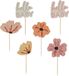 Ginger Ray 'Hello Baby' Bloemen - 12 stuks