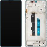Xiaomi Display met Touchscreen Redmi Note 13 5G, met Frame, Blauw (Ocean Teal), Service Pack 5600030N1700