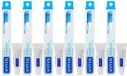 Vitis - Tandenborstel + Mini Tandpasta Whitening - 6 x 1 stuk - Voordeelverpakking