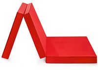 Badenia Trendline Opvouwbaar Logeermatras, 60 x 190 x 7 cm, Zwart, Vouwmatras met Microvezel Hoes