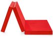 Badenia Trendline Opvouwbaar Logeermatras, 60 x 190 x 7 cm, Zwart, Vouwmatras met Microvezel Hoes
