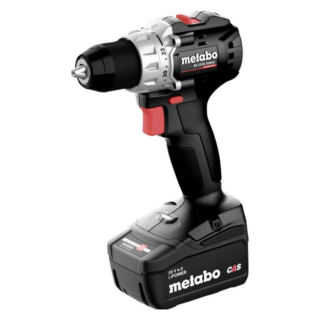 Metabo 613159900 Accu-schroefboormachine 18 V 4 Ah Li-ion Incl. accu, Incl. lader