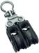 Barton Marine Poulie pivotante double 275kg 5 mm Argent 20 x 66 mm
