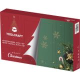 TOOLCRAFT Calendrier de l'Avent 2025 – Jeu d'outils 39 pièces