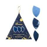 Real Techniques 3-Piece Miracle Sponge Trio for Seamless Base Blending Concealing & Mattifying Limited Edition Holiday Gift Set