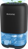 Auronic Luchtontvochtiger - Ontvochtigt 450ml Per Dag in Huis - 1L Waterreservoir - LED - Vochtopnemer voor in Woonkamer, Slaapkamer & Badkamer - Dehumidifier - Zwart