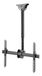 Deltaco ARM-0400 TV Plafondbeugel - Kantelbaar en Draaibaar - 37-70 inch - Max 50kg - Zwart