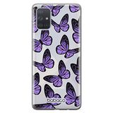 ERT GROUP mobiel telefoonhoesje voor Samsung A71 5G origineel en officieel erkend Babaco patroon Butterflies 002