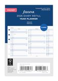 Filofax Pocket Vertical Yearly Planner (E)2026