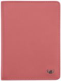 Golden Head Leren identiteitskaarthoesje Madrid RFID Protect Ausweisetui 4480 Koralle koraalrood