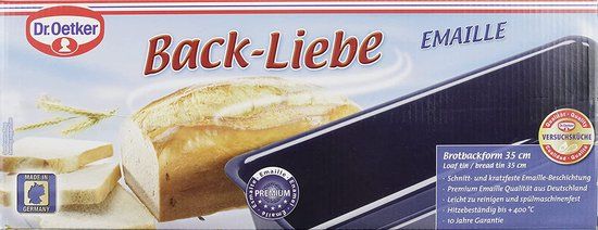 Dr. Oetker Broodvorm - Zwart - Rechthoek - 35 cm