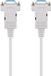 Goobay D-SUB 9-Pin Connector Cable, Female/Female, Serial 1:1 2 m
