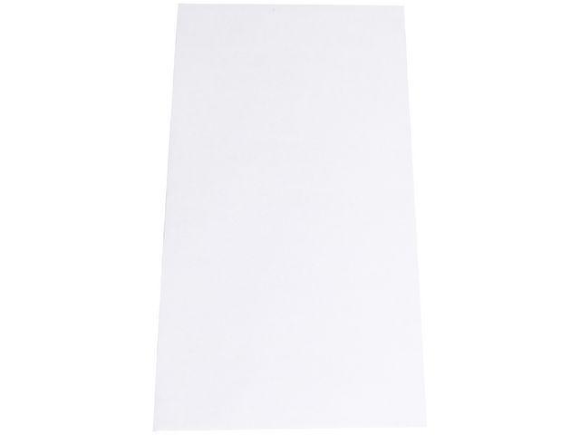 Staples Staples Zakelijke envelop, internationaal DL, 110 x 220 x 110 mm, zelfklevende verzegeling, papier, wit