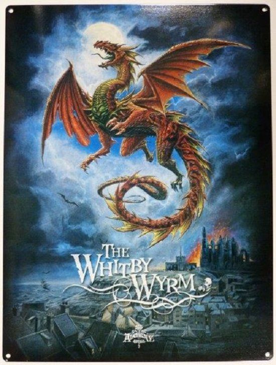 Metal Sign - The Whitby Wyrm - 30x40cm