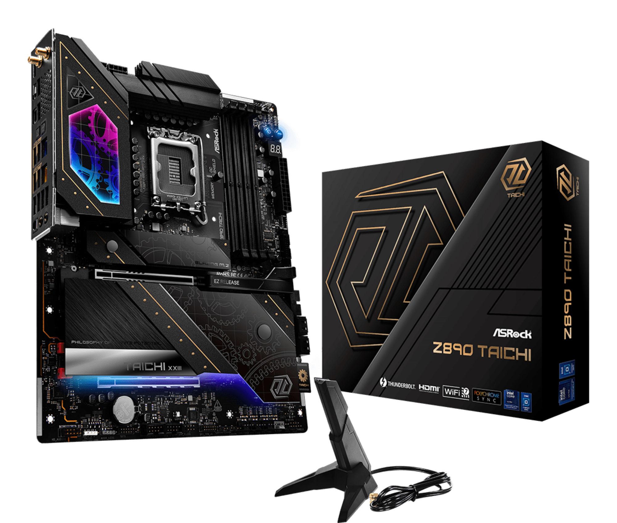 Asrock Z890 Taichi Intel Z890 LGA 1851 ATX Moederbord