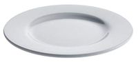 Alessi Ajm28/5 Platebowlcup dessertborden van porselein, wit, 4-delige set