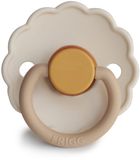 FRIGG Latex Tutje Daisy Bloom Chamomile - Beige/Geel