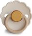 FRIGG Latex Tutje Daisy Bloom Chamomile - Beige/Geel
