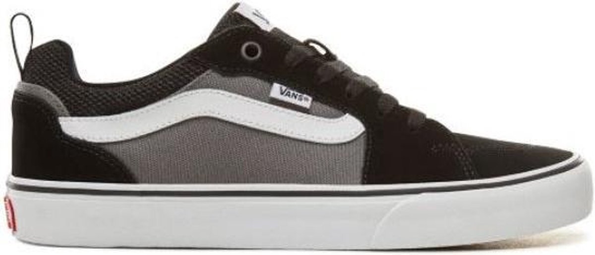 Vans Filmore Heren Sneakers - (Suede Canvas) Black/Pewter - Maat 40