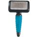 Master Grooming Tools Ergonomische zuigborstel – gevormde borstels voor de vachtverzorging van honden – medium, 10,2 x 6,2 cm, zwart