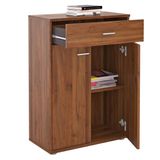 IDIMEX Caro-Möbel Tommy Commode in walnoot, dressoir met lade en 2 deuren