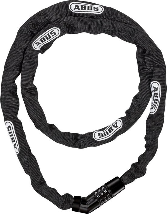 Abus Steel-O-Chain 4804C/110 - Kettingslot - Zwart - 110 cm