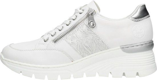 Rieker Veterschoenen Laag - wit - Maat 40