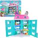 Spin Master Gabby's Dollhouse DreamWorks Gabby's miauw-eldige poppenhuis, meer dan 60 cm hoog, inclusief 15 onderdelen, met lenticulaire ogen, speelgoedfiguurtjes en speelgoed voor fantasiespel