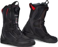 SHIMA Strato Dames Motorlaarzen - Leer, Zwart, Maat 37
